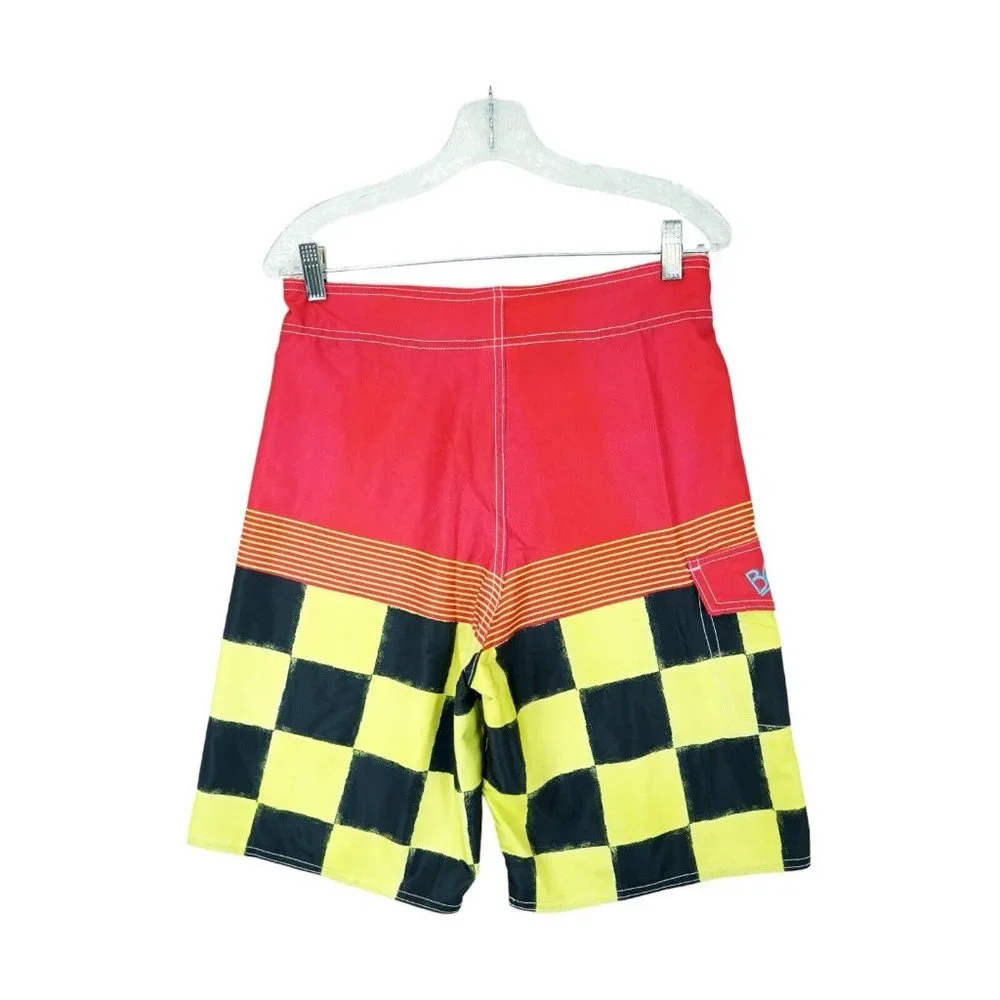 NWT Boracay Swim Trunks Shorts Multicolor Polyester Size‎ 30